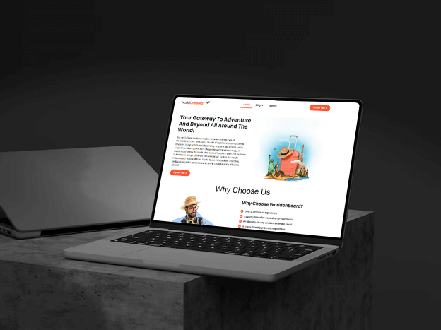 World On Board product mockup